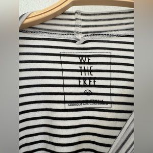 Free People - Oversize Mock Neck XL Tee